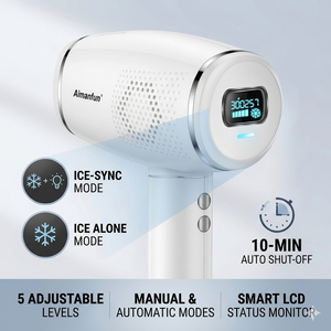 Appareil d'<span class=keywords><strong>épilation</strong></span> IPL <span class=keywords><strong>à</strong></span> refroidissement par glace avec écran LCD, machine d'<span class=keywords><strong>épilation</strong></span> au laser, <span class=keywords><strong>épilation</strong></span> indolore pour usage domestique - Product Image 4