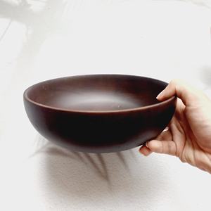 Bol à salade et bols à fruits en bois d'acacia naturel, modernes, écologiques, faits à la main, pour un usage domestique, en provenance de Hanoï - Product Image 5