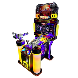 Máquina recreativa de tiro arcade Darkened Eye Gun, comercial, operada con monedas, para 2 jugadores, simulador de combate de video de lujo, gabinete de juego de disparos - Product Image 4