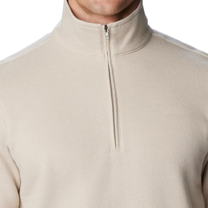 Nueva Llegada, Sudaderas de Hombre Cálidas, 100% Algodón, Transpirables, Bordadas, con Media Cremallera, Corte Regular, Personalizadas, Gruesas, OEM - Product Image 6