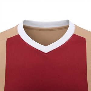 Vente en gros d'usine, service OEM, ensembles de maillots de football personnalisés, design pour l'été, 100% polyester - Product Image 5