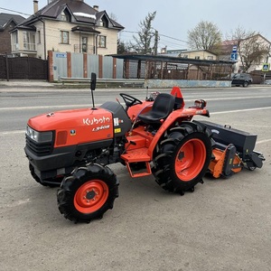 Potente tractor diésel Kubota L3408 diseñado para trabajos agrícolas pesados, preparación de terrenos, manejo de materiales y transporte. - Product Image 1