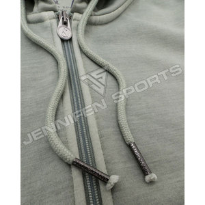 Sudadera con Capucha Extra Grande Unisex de Alta Calidad para Hombre, 100% Algodón, Gruesa, con Cierre, Logotipo Personalizado, Transpirable, de Secado Rápido, para Invierno - Product Image 2