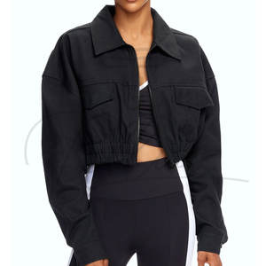 Vestes courtes pour femmes les plus vendues, vestes courtes de style Letterman pour femmes, vestes courtes en laine pour femmes - Product Image 3