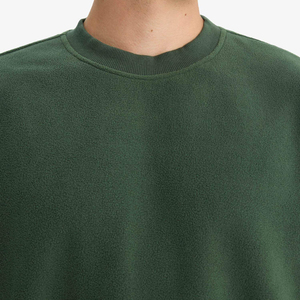 Sweat-shirt d'hiver à capuche et quart de zip en molleton décontracté 100 % coton, style streetwear de luxe, brodé, coupe classique pour homme, vente en gros - Product Image 5