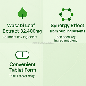 Comprimés de beauté naturelle pour adultes avec extrait de feuille de wasabi, orange sanguine, lactoferrine et vitamine B - Product Image 4