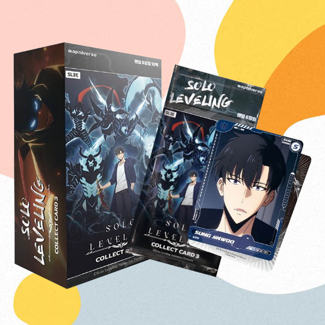 Solo Leveling Mapniverse Cards: Collectible Anime Trading Packs