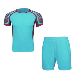 Uniforme Deportivo de Tela de Poliéster de Alta Calidad, Conjunto de 2 Piezas, Secado Rápido, Transpirable, Uniforme Deportivo para Equipo, Uniforme Deportivo de Fútbol - Product Image 1