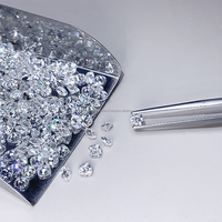Diamant de laboratoire certifié IGI, taille coussin, excellente qualité, couleur D-E-F-G-H, pureté VS1, couleur personnalisable, taille de mêlée 1,0 à 5,0 mm