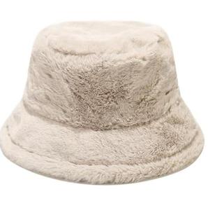 SIDDIQUI HOSINEX Nuevo Sombrero de Pescador para Mujer 2024, de Piel Sintética, Laminado, Casual, de Felpa, Sin Costuras, Lavado, Desgarrado, con Lazo, para Invierno - Product Image 2