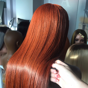 Wear and Go Pelucas sin pegamento Cabello virgen vietnamita crudo Pelucas frontales de encaje Pelucas de cabello humano recto de hueso Color natural 250% Densidad - Product Image 6