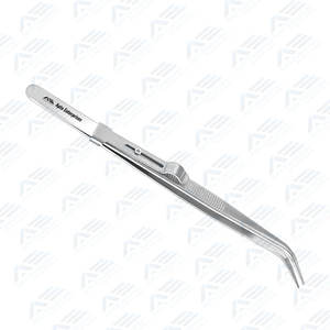 Pinzas Curvas para Odontología, Instrumentos Médicos Quirúrgicos, Instrumentos Quirúrgicos de Acero Inoxidable de Primera Calidad, Pinzas Dentales para Odontología - Product Image 2