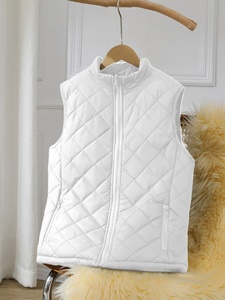 Custom OEM <b>Men</b> Quilted Hooded Puffer Vest Metallic Thermal Lining Bodywarmer - Product Image 1