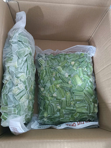 กระเจี๊ยบหั่นเต๋า IQF พรีเมียม 100% จากธรรมชาติ (Abelmoschus Esculentus) ขายส่ง - CARYLN - Product Image 2