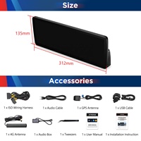 XTRONS 12,3 pulgadas Android 13 64G coche estéreo para BMW F30 F31 F32 F33 F34 F35 F36 navegación GPS Carplay pantalla Android Auto Radio