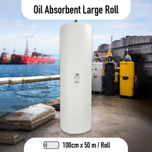 Rollo Absorbente de Aceite Grande de 200 GSM, Rollo de Polipropileno para Control de Derrames de Aceite, para Uso Marino, Industrial y en Talleres - Product Image 2