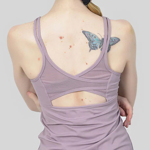 Camiseta sin Mangas de Algodón Orgánico para Mujer, Estilo Casual, Transpirable, de Precio Bajo y Sostenible - Product Image 5