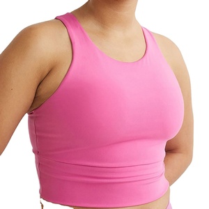 Stylish Design Customized Color and Size Plus Size Reversible Women Sports <b>Bra</b> High Quality <b>Low</b> MOQ for Sale - Product Image 4
