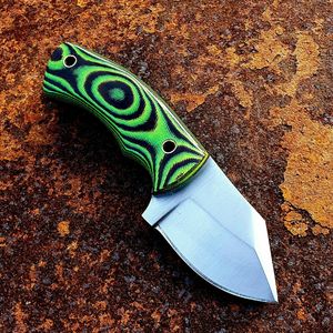 Compact Fixed Blade EDC Knife with G10 Handle Wholesale Outdoor Utility Knife <b>Small</b> Tactical Neck Knife Full Tang Blade - Product Image 1