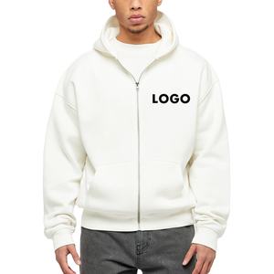 Sweat-shirts d'hiver pour hommes de haute qualité |   Polyester/Coton 340g Respirant Coupe-Vent Écologique Brodé Sur Mesure OEM Vacances - Product Image 6