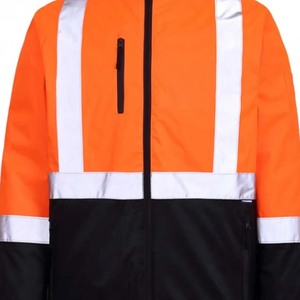High Quality Men's <b>Work</b> Wear Safety Hi Vis Reflective <b>Jacket</b> Winter Wholesale Working <b>Construction</b> Safety <b>Jacket</b> For Sale - Product Image 5