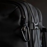 Sac à dos tactique minimaliste en nylon unisexe, souple, détachable, résistant à l'eau, fermeture éclair, multifonctionnel, capacité 20-36L