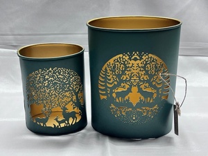 Support de bougie pilier en fer, résistant à l'eau et à la chaleur, fait main, pour décoration de Noël et de la maison - Vente en gros - Product Image 5