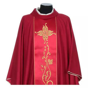 Uniforme de Sotana Católica Personalizado – Túnica de Sacerdote de Alta Calidad, Fabricante Mayorista - Product Image 4