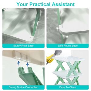 Scarpiera Verticale a 9 Livelli Autoportante, Scaffale Salvaspazio in Plastica per Ingresso Stretto, Contenitore per Scarpe da Armadio e Corridoio - Product Image 4