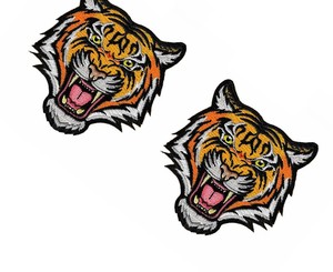 MEHMOOD APPARELS Parches Bordados de Fieltro No Tejido de Alta Calidad, Diseño Floral Único, Color Personalizado, Estilo Termoadhesivo, PVC, Hecho en Pakistán - Product Image 2
