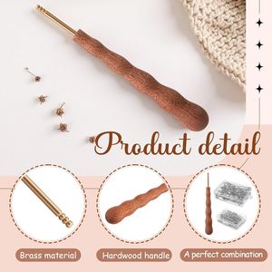 Set di 1 Ago per Cucito con 100 Spille di Sicurezza Curve da 1,5 e 2 Pollici per Quilting e Forniture di Cucito - Product Image 3