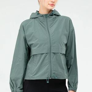 Unisex Sports Windbreaker Set Breathable Solid Drawstring <b>Jacket</b> and Pants Casual Tracksuit for Gym <b>Workout</b> Running Daily Wear - Product Image 3