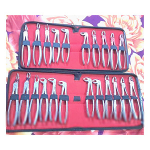Kit de forceps d'extraction dentaire de haute qualité, instruments chirurgicaux dentaires à actionnement manuel, fabriqués en acier inoxydable de qualité - Product Image 4