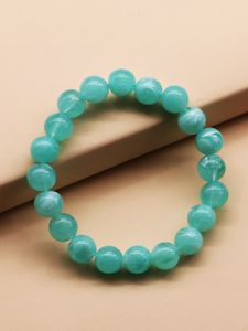 Resin Beads Fashion <b>Bracelet</b> Handmade <b>Stretch</b> Jewelry for Women Girls Daily Casual Accessories - Product Image 4