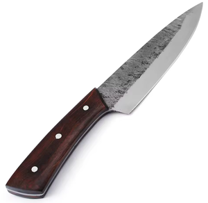 Couteau de Chef Artisanal Premium LEGACY BLADES en Acier Carbone, Manche en Bois, Écologique, Tranchant comme un Rasoir, Compatible Lave-Vaisselle, Design Moderne - Product Image 2
