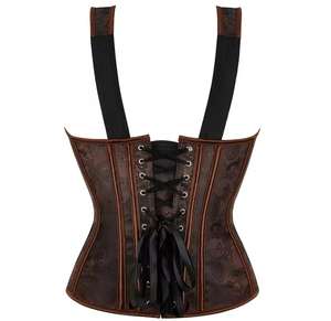 Corsets Vintage pour Femmes, Sexy, Sculptants, Respirants, Modernes, en Brocart, pour Grandes Tailles - Product Image 3
