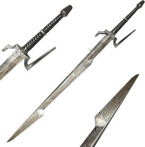Épée large médiévale rustique en acier au carbone forgé à la main de 44 pouces, vente en gros OEM - Product Image 1