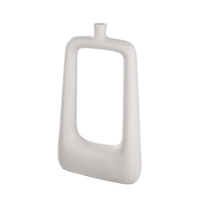 Reliable Manufacturer Modern Aluminum Flower <b>Vase</b> Stylish Decorative Home Accent Lightweight Durable Centerpiece <b>Unique</b> Finish - Product Image 3