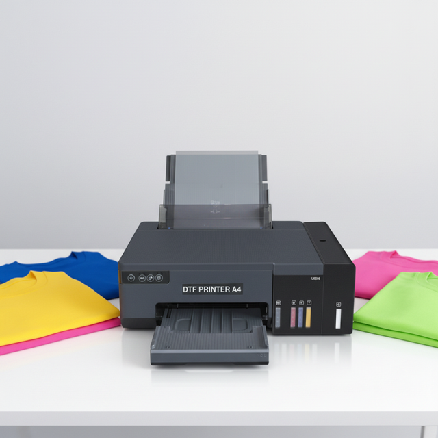 Digital Inkjet A4 Dtf Printer L8058 Mini DTF Tshirt Printing Machine Direct to Film Transfer Printer