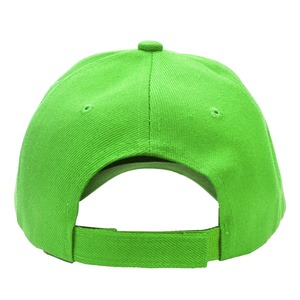 Green 6-Panel Baseball Cap Unisex Adjustable Cotton Twill Casual <b>Hat</b> Solid Color Fitted Back Closure Adult Size and online sale - Product Image 4
