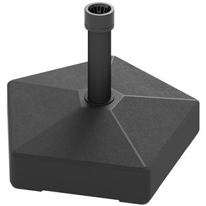 Base per Ombrellone da Esterno Rinforzata 33 libbre, Riempibile con 42 libbre di Acqua, per Raggi di 2.5m, 3.5m, 2m - Product Image 1