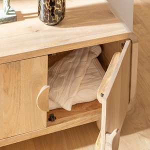 Mueble para TV de madera de mango Vandana Mira Novara - Product Image 3