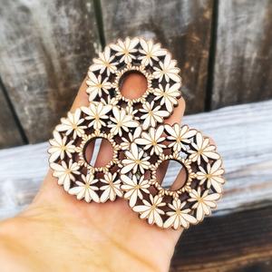 Luxury Engraved Flower Mandala Ball Wood <b>Frame</b> <b>for</b> Home <b>Living</b> <b>Room</b> Decor Photo Storage and Display-Wholesale - Product Image 1