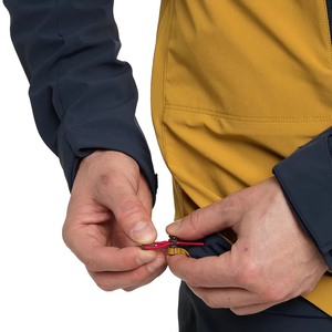 Chaqueta de Motocicleta Impermeable Unisex con Capucha y Bloques de Color, Estilo Deportivo, Exterior de Poliéster Recubierto de PU, Ropa de Invierno para Exteriores - Product Image 6