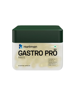 Cápsulas Herbales Naturales IBS Gastro Pro para la Digestión, Alivio de Gases y Hinchazón, Equilibrio del Microbioma Intestinal y Bienestar - Product Image 1