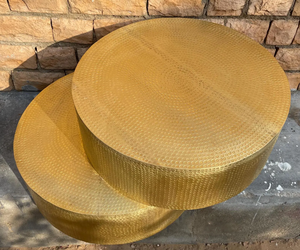 Luxury Round Metal Aluminium Coffee <b>Table</b> Handmade Modern Designer Furniture Modern Export Furniture <b>Decorative</b> Golden <b>Table</b> - Product Image 6