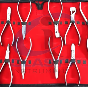 CLASTY INSTRUMENTS Ensemble de forceps d'extraction dentaire vétérinaire de précision en acier inoxydable Instruments chirurgicaux manuels Classe I CE - Product Image 6
