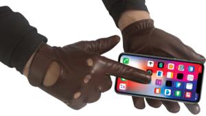 Nuevos Guantes de Conducción de Moda, Piel de Cordero de Primera Calidad, Resistentes al Calor, Compatibles con Pantalla Táctil, Dedos Completos, para Motocross - Product Image 4