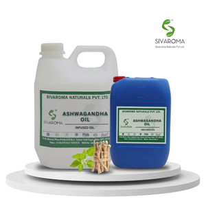 Huile végétale infusée à l'ashwagandha pour la production cosmétique commerciale, la formule de soins de la peau et la fabrication de produits capillaires - Product Image 2