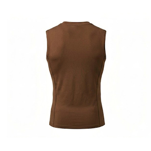 <b>Men</b> Sleeveless Compression Shirt <b>Stretch</b> Fit Moisture Wicking Comfortable Wear For Running Fitness And Outdoor Activities - Product Image 5